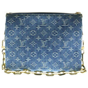 Louis Vuitton Denim Monogram Coussin